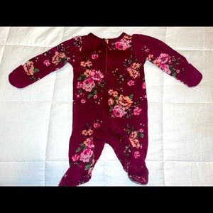 Floral footies